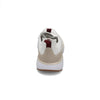 Heel view of RIVAL Men's Reign in White/Maroon.