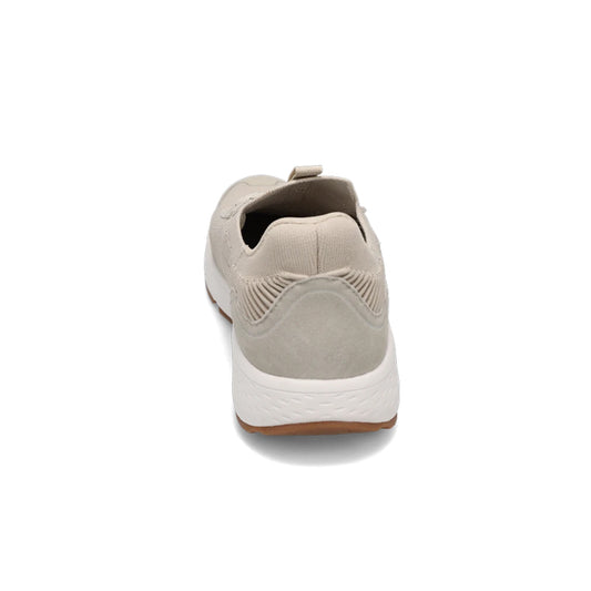Heel view of RIVAL Men's Coast in Sandstone/White/Gum.