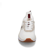 Toe view of RIVAL Men's Reign in White/Maroon.