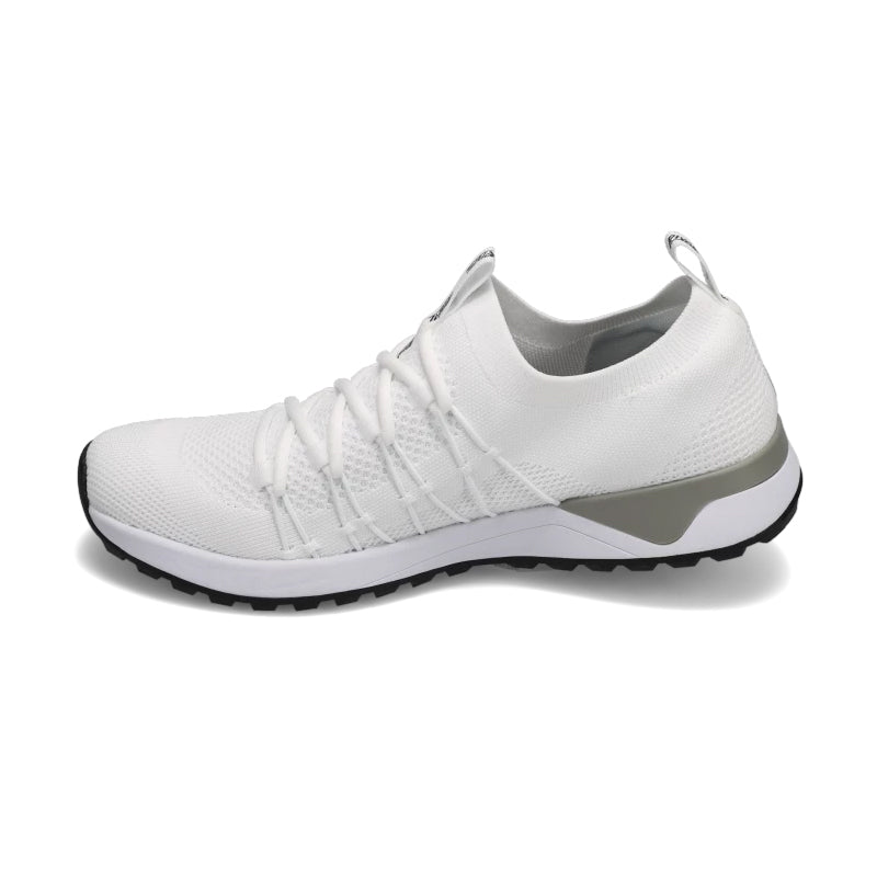 Side view of RIVAL Men's Drive in White/Grey.