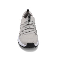 Toe view of RIVAL Men's Drive in Grey/Black/White.