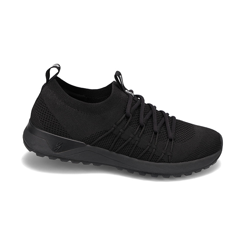 Side view of RIVAL Women's Drive in All Black.