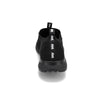 Heel view of RIVAL Men's Drive in Black.