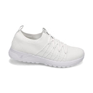 Side view of RIVAL Men's Drive in White.