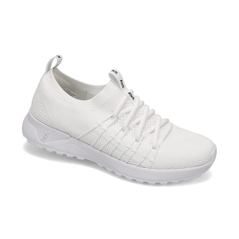 Women's Athleisure Shoes Drive All-White Sneakers RIVAL Shoes