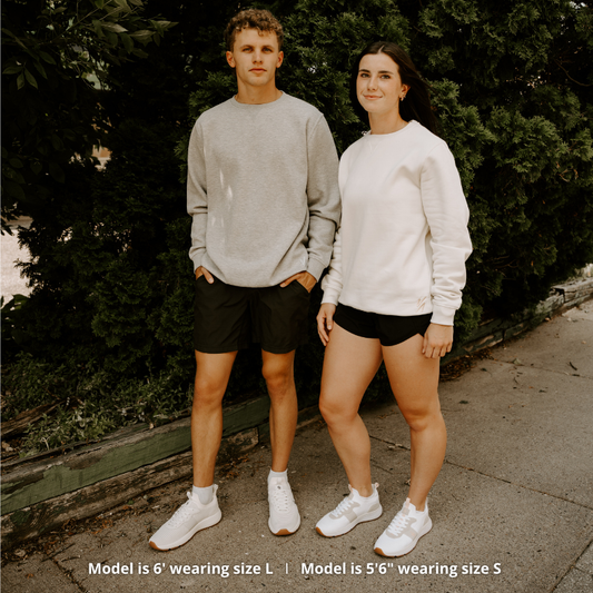 Unisex My Everyday Crew Sweatshirt - Buff