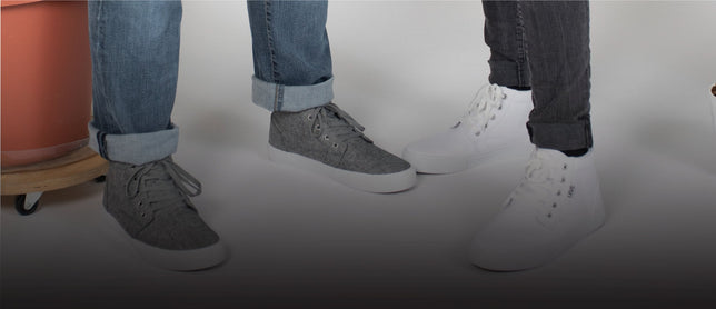 Image of men’s RIVAL casual and canvas shoes for men.