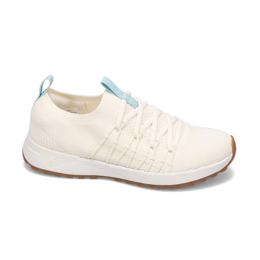 Women's Sneakers - Ivory/Light Blue/Gum