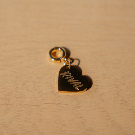 RIVAL Heart Charm - Gold