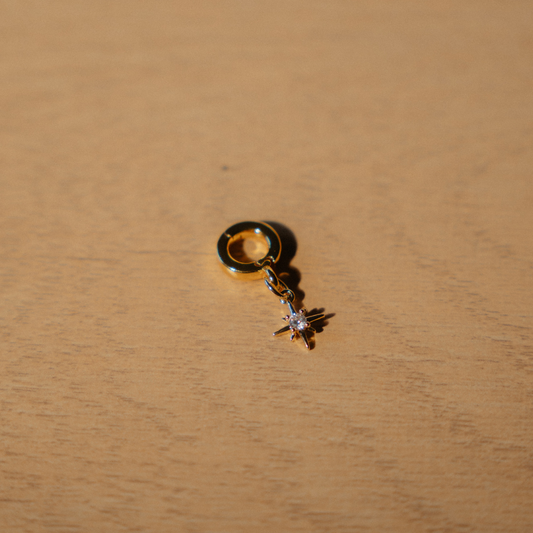 North Star Charm - Gold