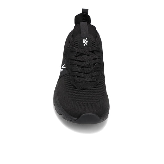 Front view of RIVAL Men's Reign Sneaker in Black.