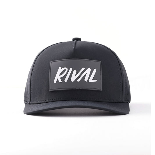 My Perforated Snapback Hat - Black