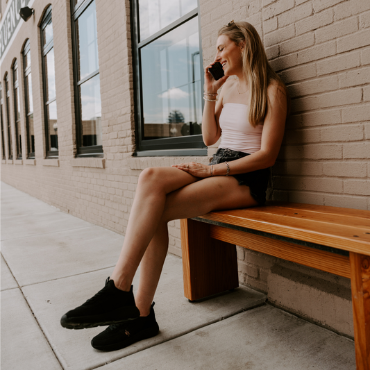 Women's Reign - Black/Rose Gold/Black