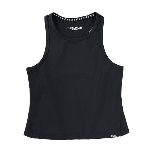 Women's My All Day Racerback Crop Tank - Black