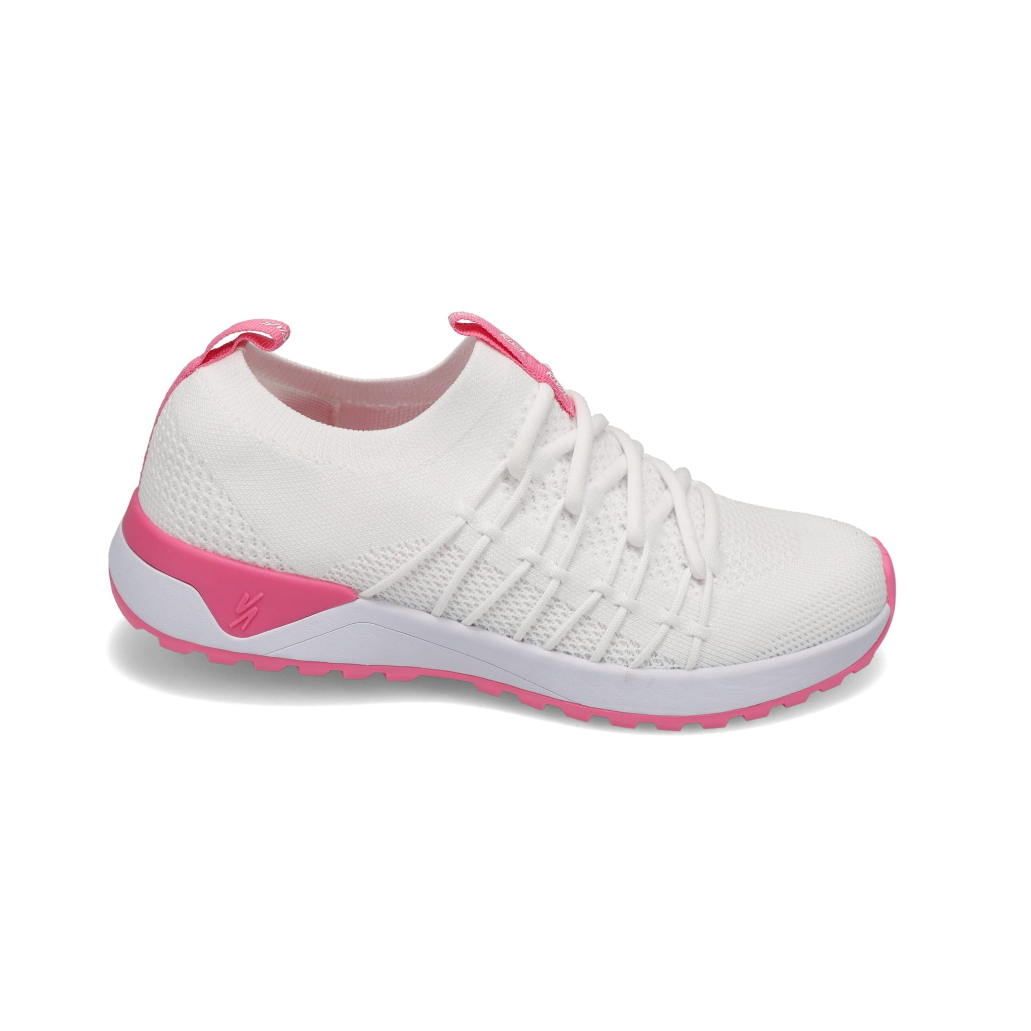 Women's Slip-On Shoes - White/Bright Pink/White Drive