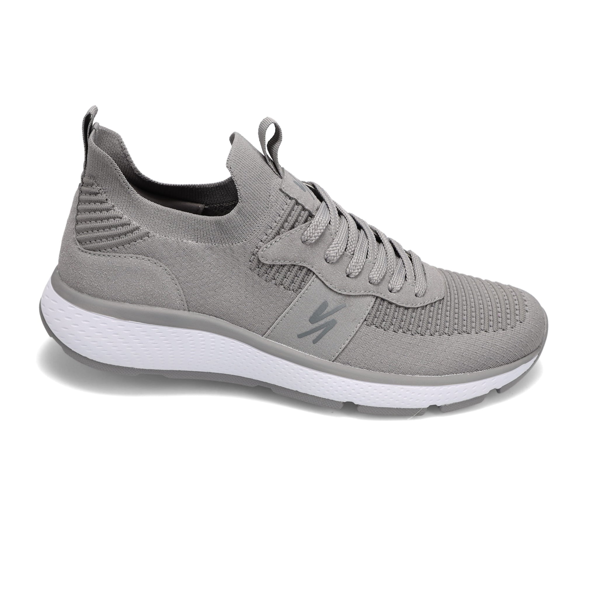 Side view of RIVAL Men's Reign Sneaker in Grey.