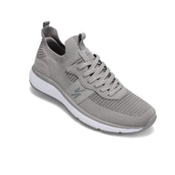 Angled side view of RIVAL Men's Reign Sneaker in Grey.