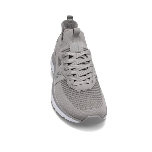 Front view of RIVAL Men's Reign Sneaker in Grey.