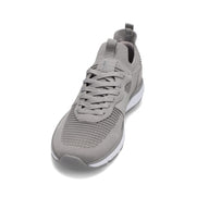 Angled front view of RIVAL Men's Reign Sneaker in Grey.