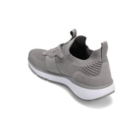 Angled back view of RIVAL Men's Reign Sneaker in Grey.